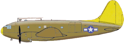 Curtiss C-46 Commando cargo aircraft