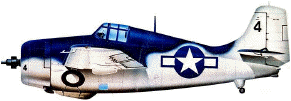 F4f Wildcat by Grumman Aircraft - navy fighter plane