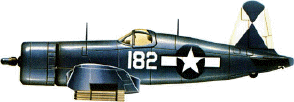 F4U Corsair by Vaught Aviation - US Navy airplane of WWII